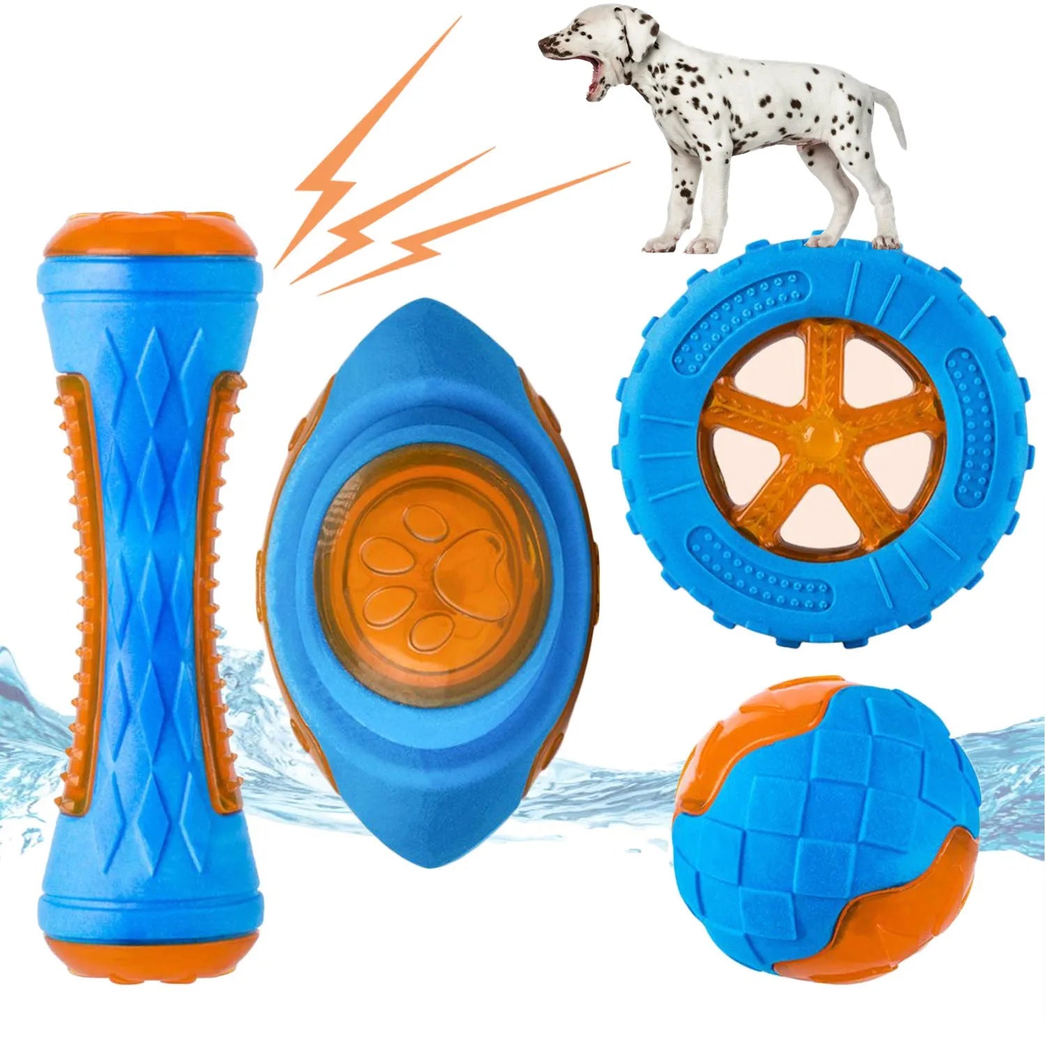 🐶 Juguete masticable con sonido para perros – Reduce el aburrimiento y protege tus cosas