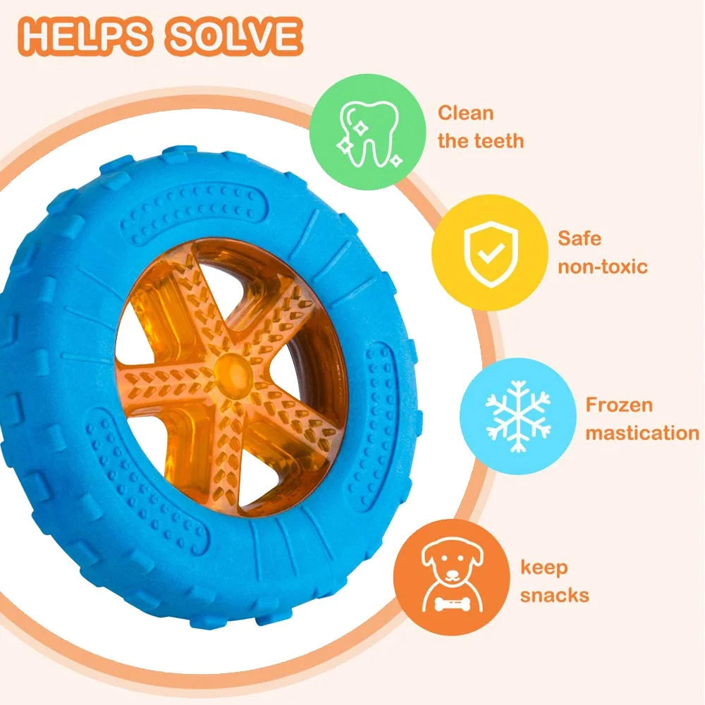 🐶 Juguete masticable con sonido para perros – Reduce el aburrimiento y protege tus cosas