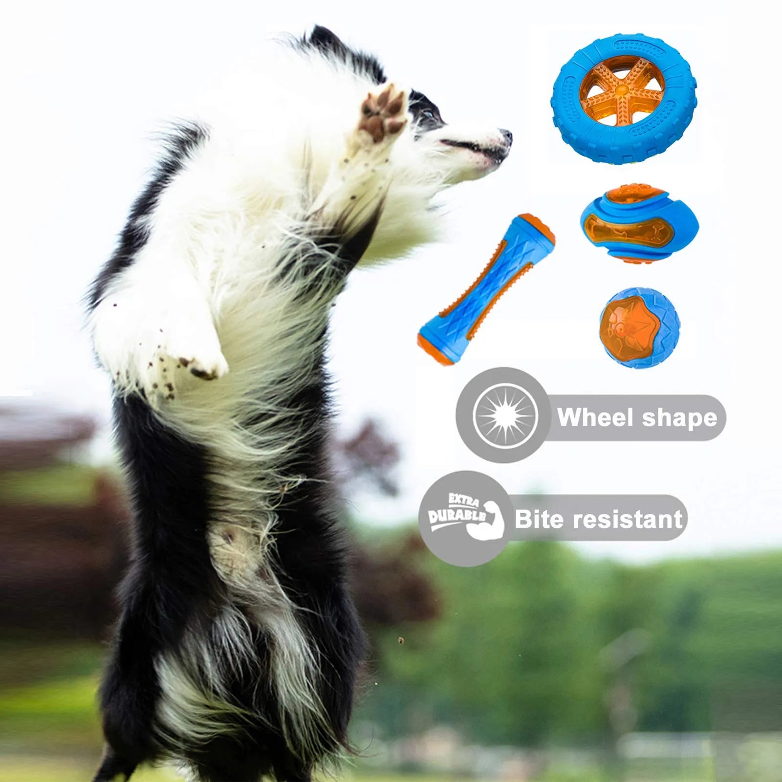 🐶 Juguete masticable con sonido para perros – Reduce el aburrimiento y protege tus cosas