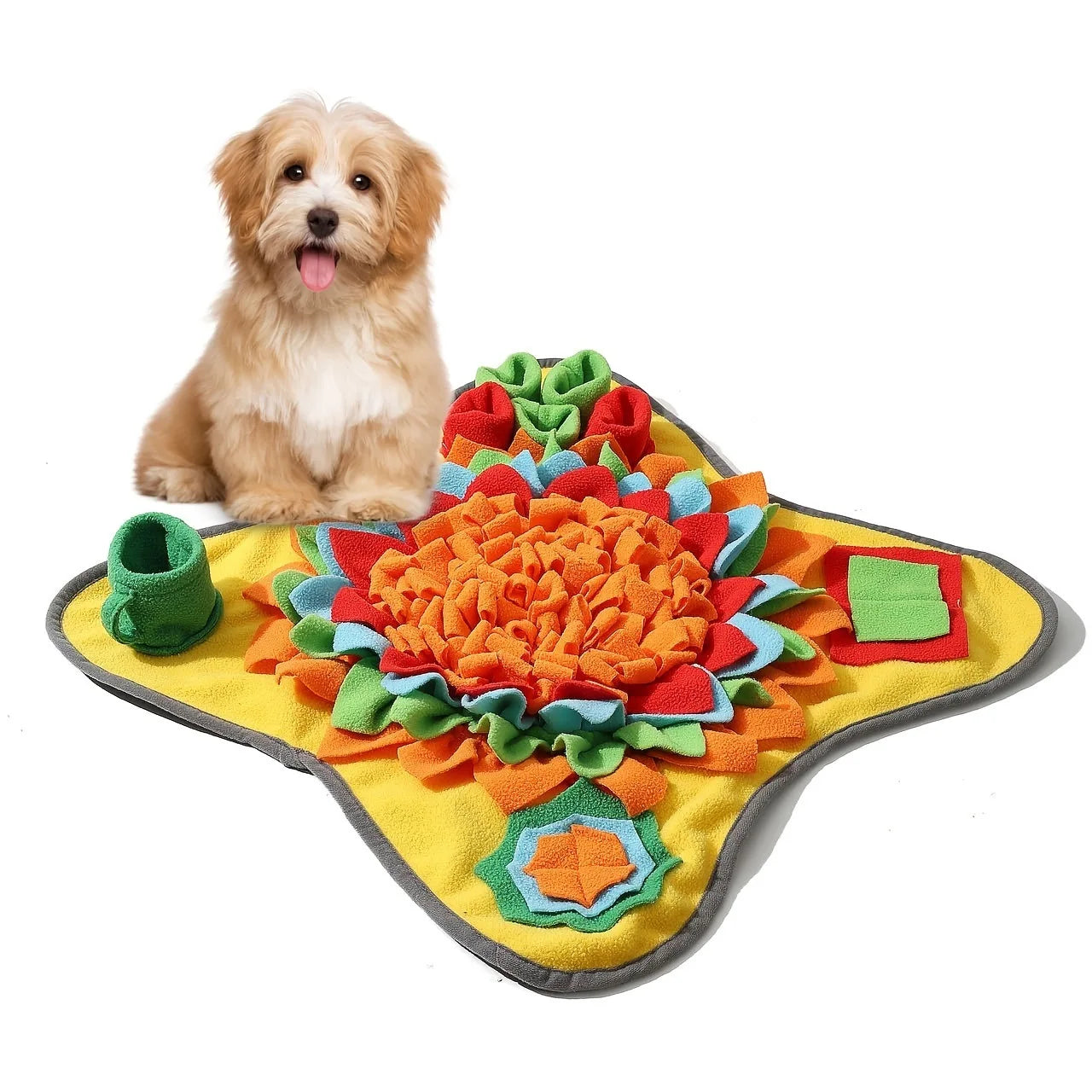 🐶 Alfombra interactiva para perros – Reduce el estrés y estimula su mente