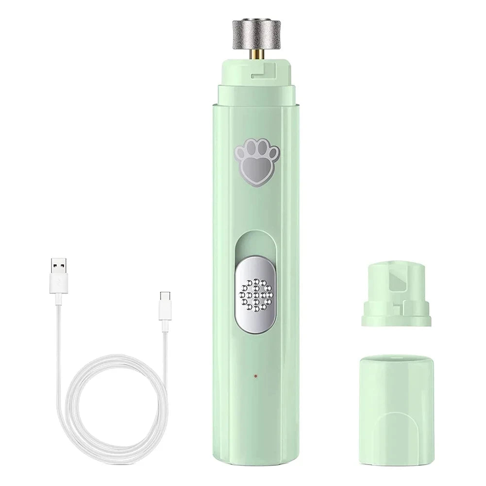 🐶 Lima eléctrica para uñas de perros | Sin dolor y sin cortes ⭐ 4.8/5 (1.200+ clientes)