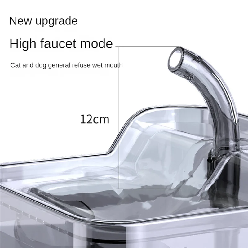 🐱🇺🇸Fuente de agua inteligente para gatos 3L con sensor | Silenciosa, automática y premium ⭐ 4.8/5 (2.800+ clientes)
