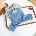 🐶 Ropa vaquera para perros estilo overall | Cómoda, transpirable y look moderno ⭐ 4.8/5 (1.200+ clientes)