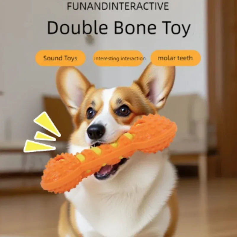 🐶 Juguete masticable para perros resistente – Reduce el estrés y protege tus muebles