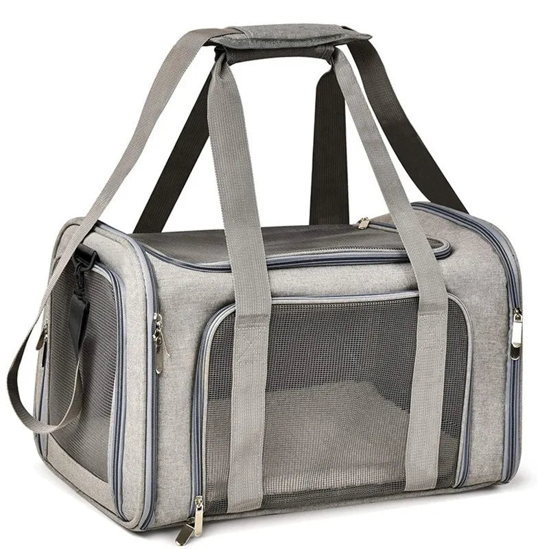 🐶 Bolsa de transporte para mascotas | Cómoda, segura y transpirable ⭐ 4.8/5 (1.200+ clientes)