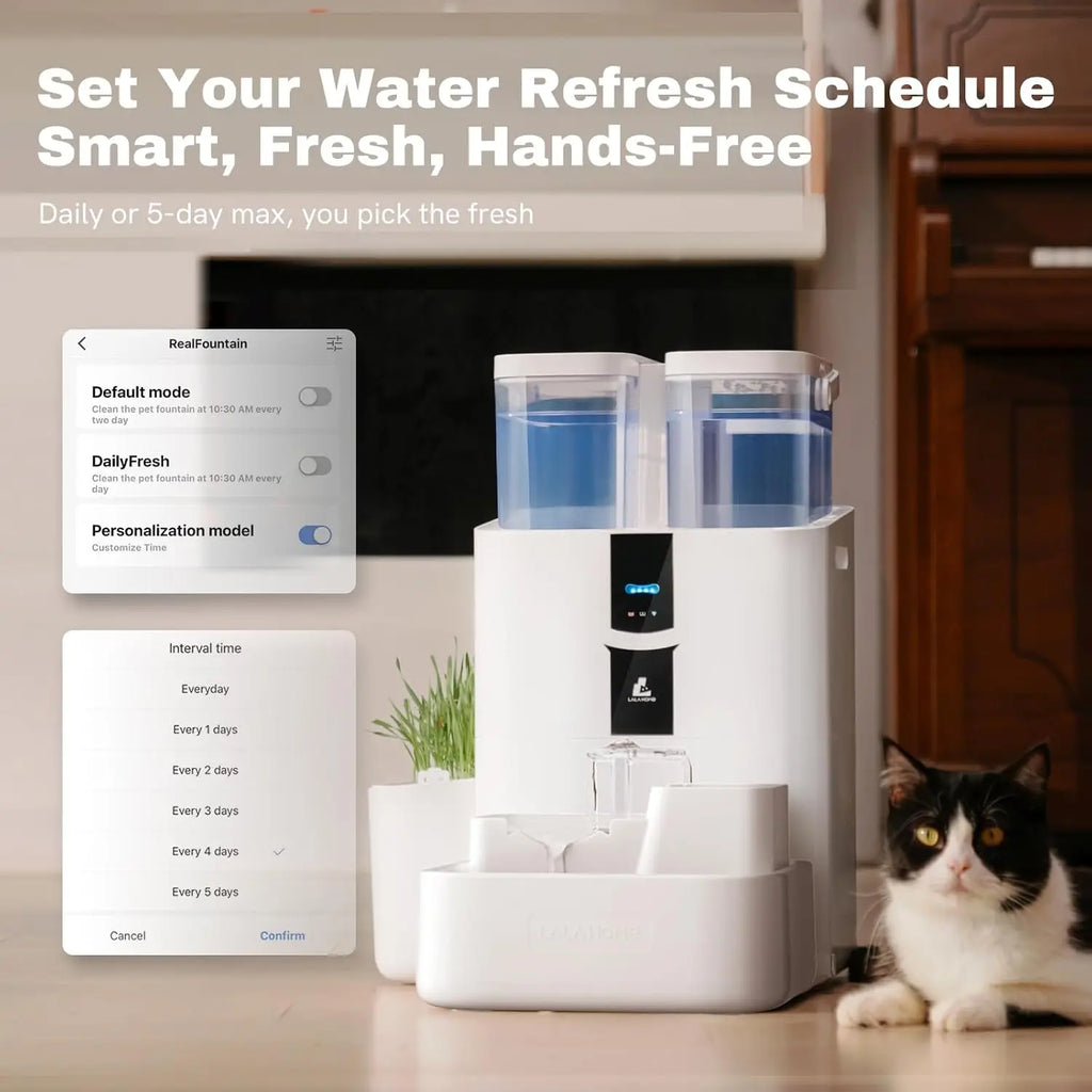 Fuente de Agua Inteligente para Gatos 10L con WiFi – Automática y Autolimpieza 🐱