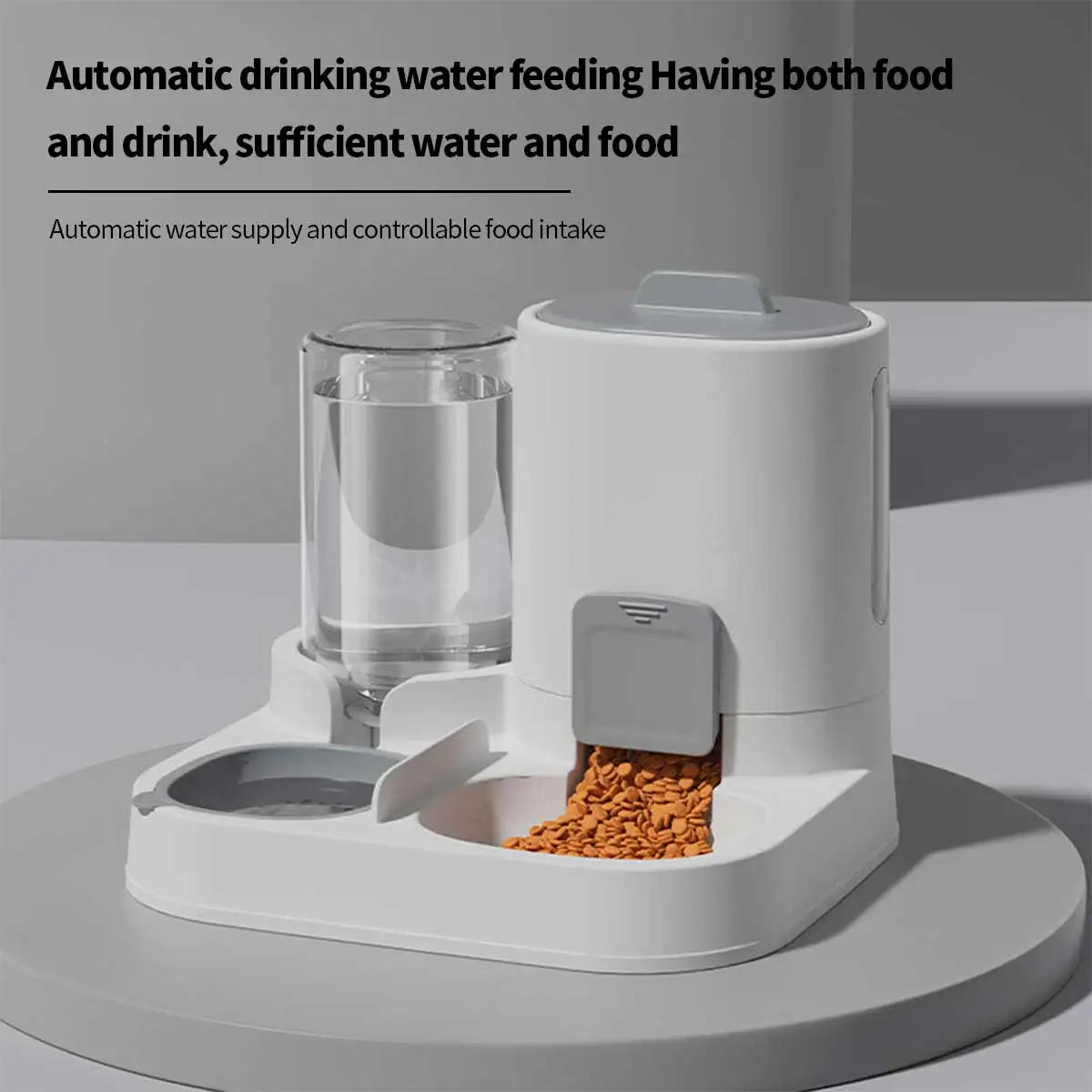 🐱 Comedero automático para gatos con dispensador de agua | Práctico, limpio y gran capacidad ⭐ 4.7/5 (1.100+ clientes)