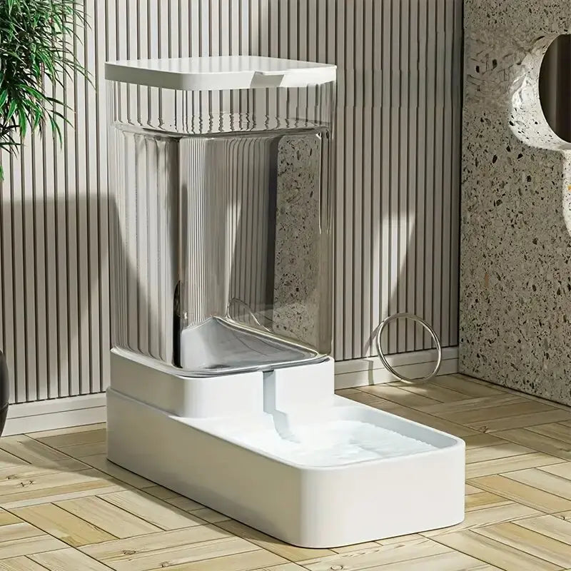 🐱 Dispensador automático de comida y agua para mascotas | Gran capacidad y sin esfuerzo ⭐ 4.7/5 (1.600+ clientes)