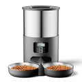 4.5L TuYa APP Automatic Pet Water Fountain Feeder Button Version Auto Cat Drink Smart Dispenser For Cats Dog Dry Food Bowl