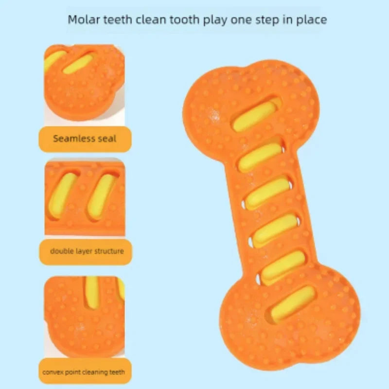 🐶 Juguete masticable para perros resistente – Reduce el estrés y protege tus muebles