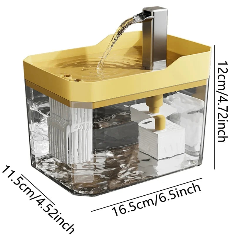 🐱 Fuente de agua automática para gatos | Silenciosa, filtrada y gran capacidad ⭐ 4.7/5 (1.800+ clientes)