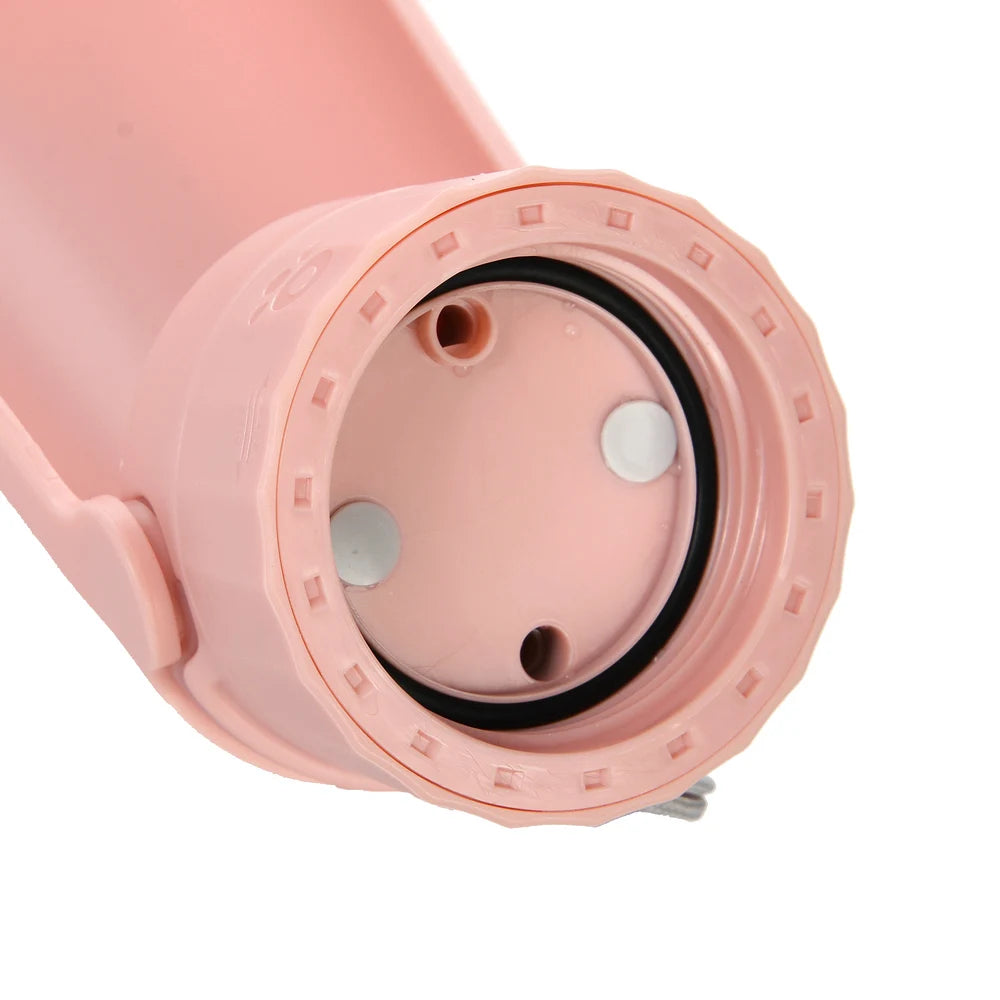 🐶 Botella portátil para perros con sistema anti-fugas – Hidratación fácil en cualquier paseo