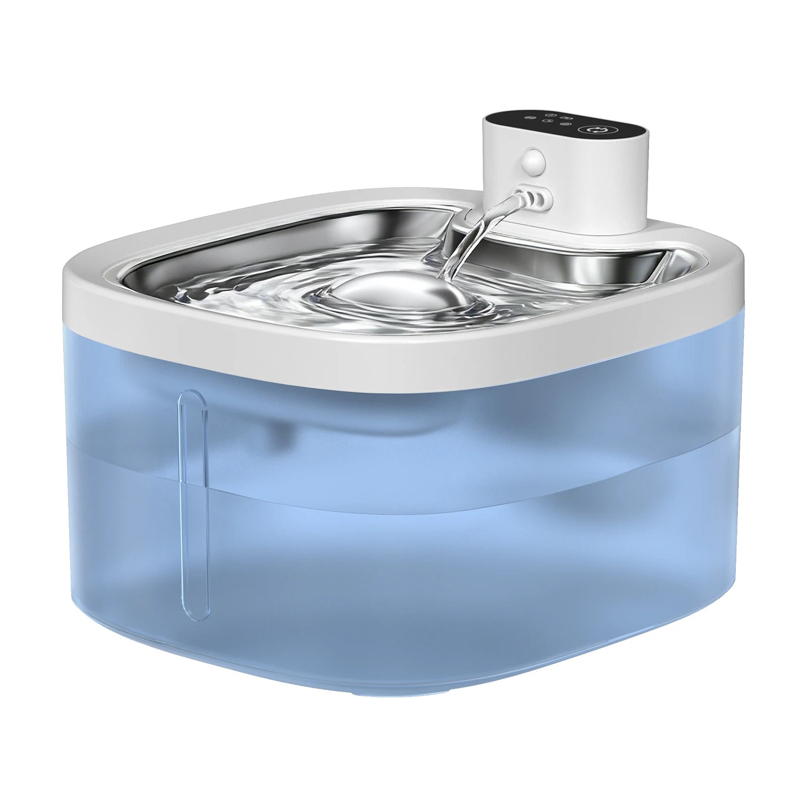Wireless Smart Pet Water Dispenser, Automatic Pet Water Fountain, with Filte and Silent Pumpr , for Dog Cat Essentials 3.5L