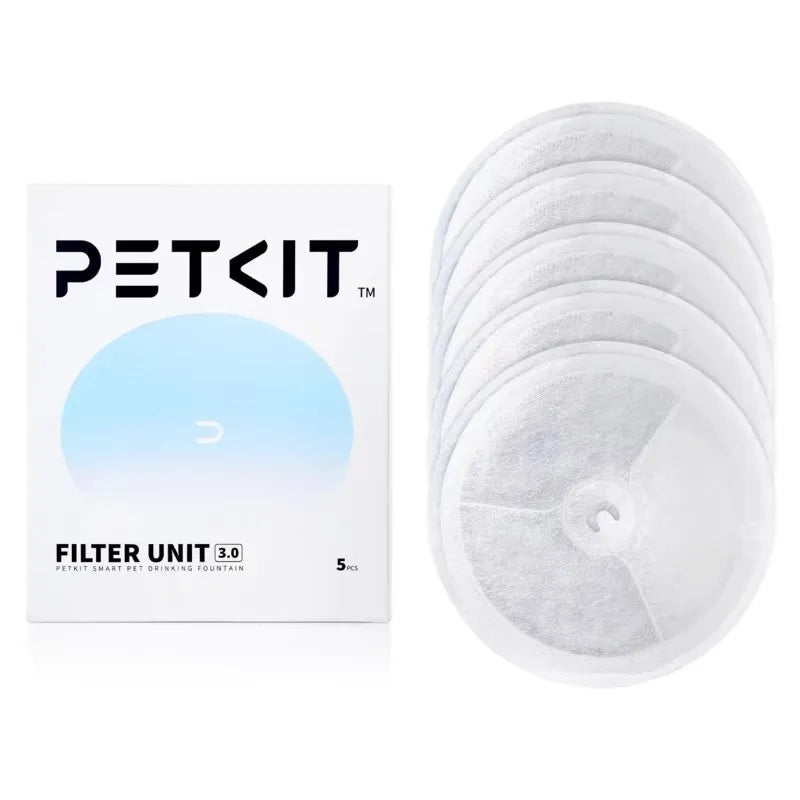 PETKIT Upgraded Filter Units 3.0for Pet Water Fountains Eversweet 2S/3/3Pro,Eversweet Solo/Solo SE&CYBERTAIL, Replacement Filter