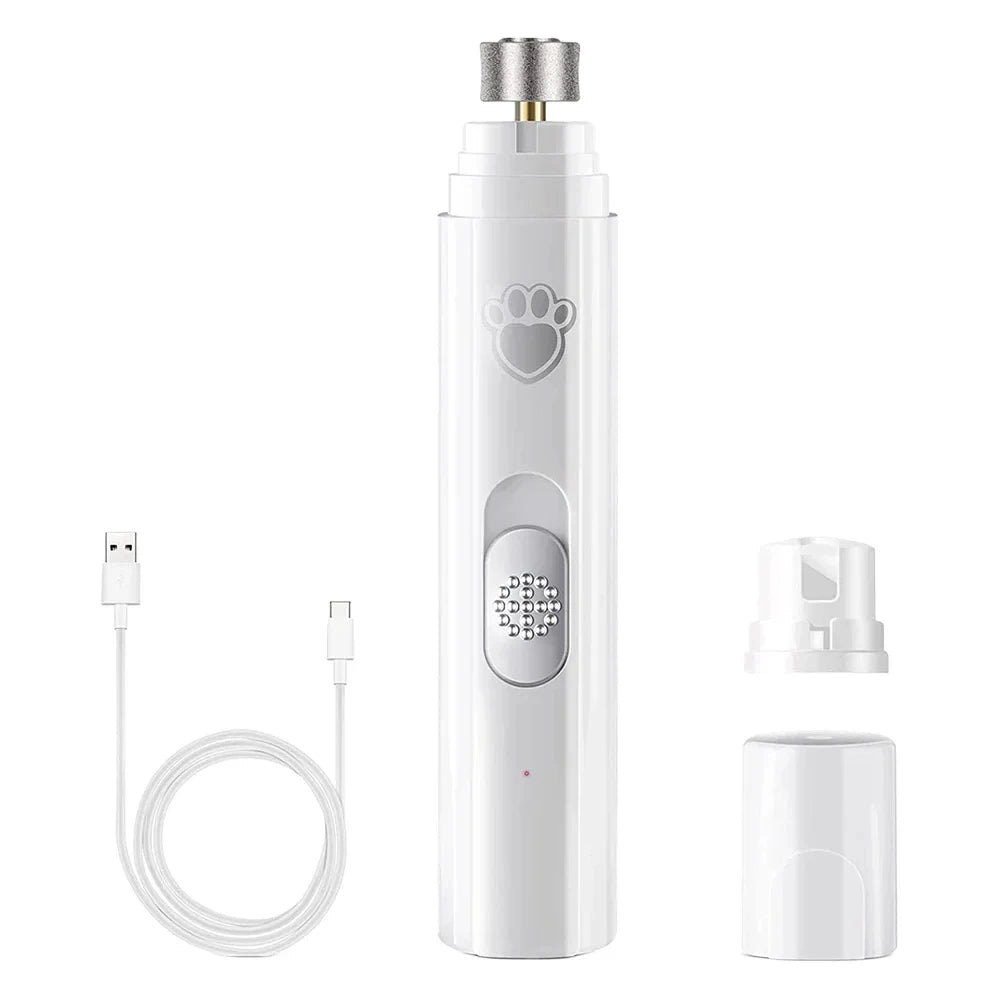 🐶 Lima eléctrica para uñas de perros | Sin dolor y sin cortes ⭐ 4.8/5 (1.200+ clientes)