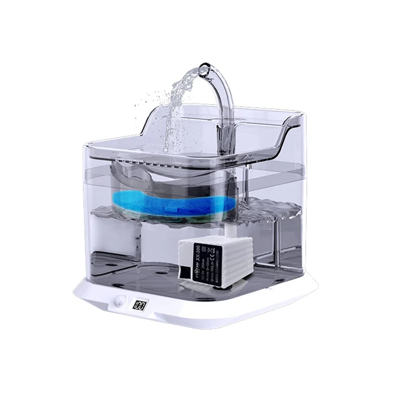 🐱🇺🇸Fuente de agua inteligente para gatos 3L con sensor | Silenciosa, automática y premium ⭐ 4.8/5 (2.800+ clientes)