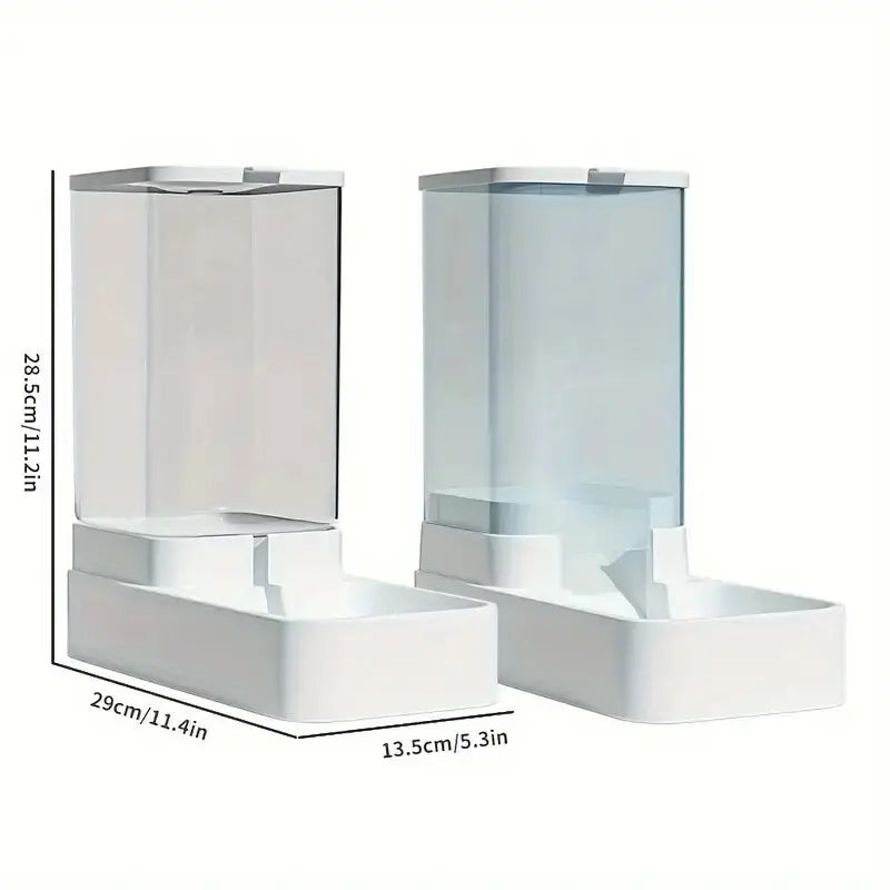 🐱 Dispensador automático de comida y agua para mascotas | Gran capacidad y sin esfuerzo ⭐ 4.7/5 (1.600+ clientes)