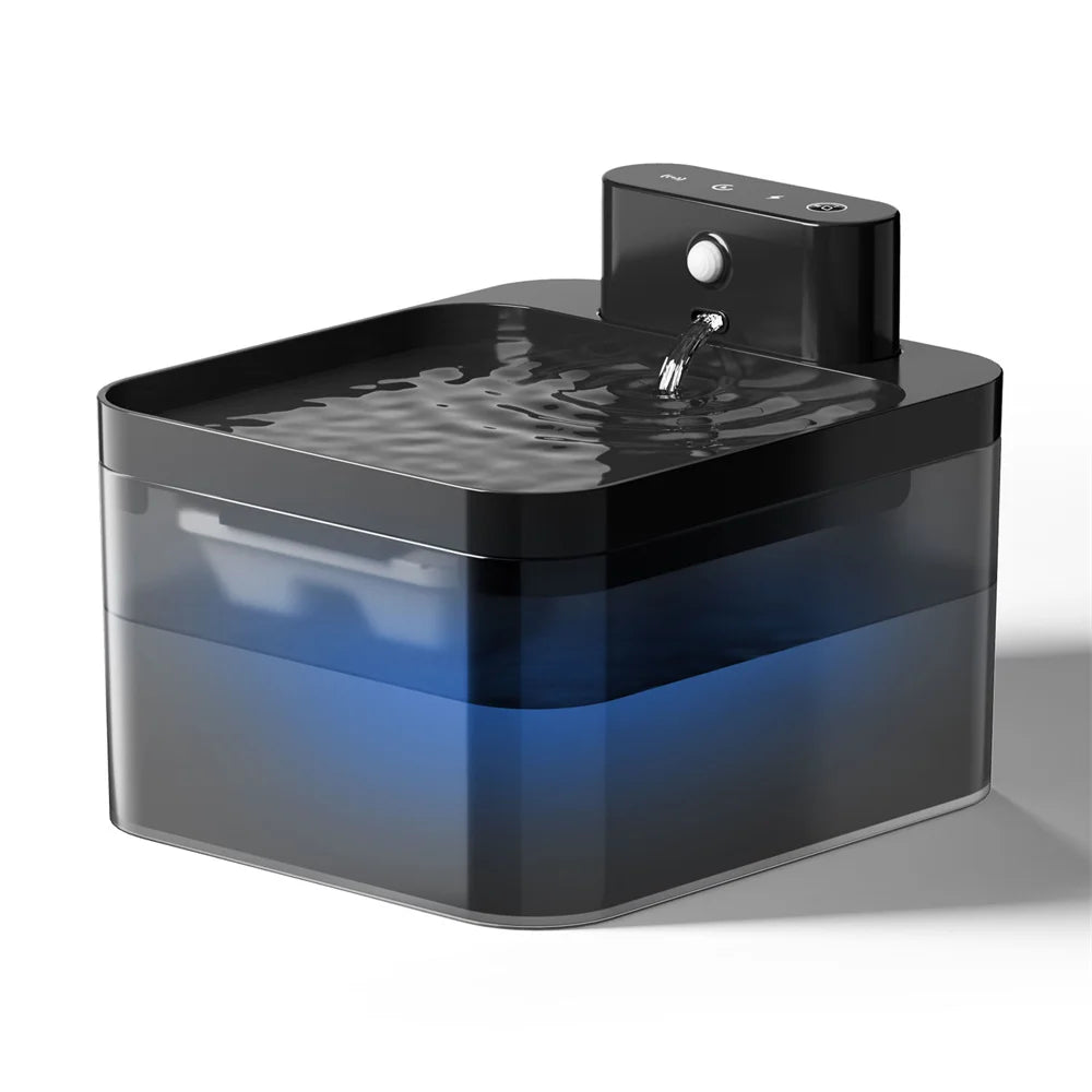 🐱 Fuente de agua automática para gatos con sensor | Inalámbrica, silenciosa y filtrada ⭐ 4.8/5 (2.000+ clientes)