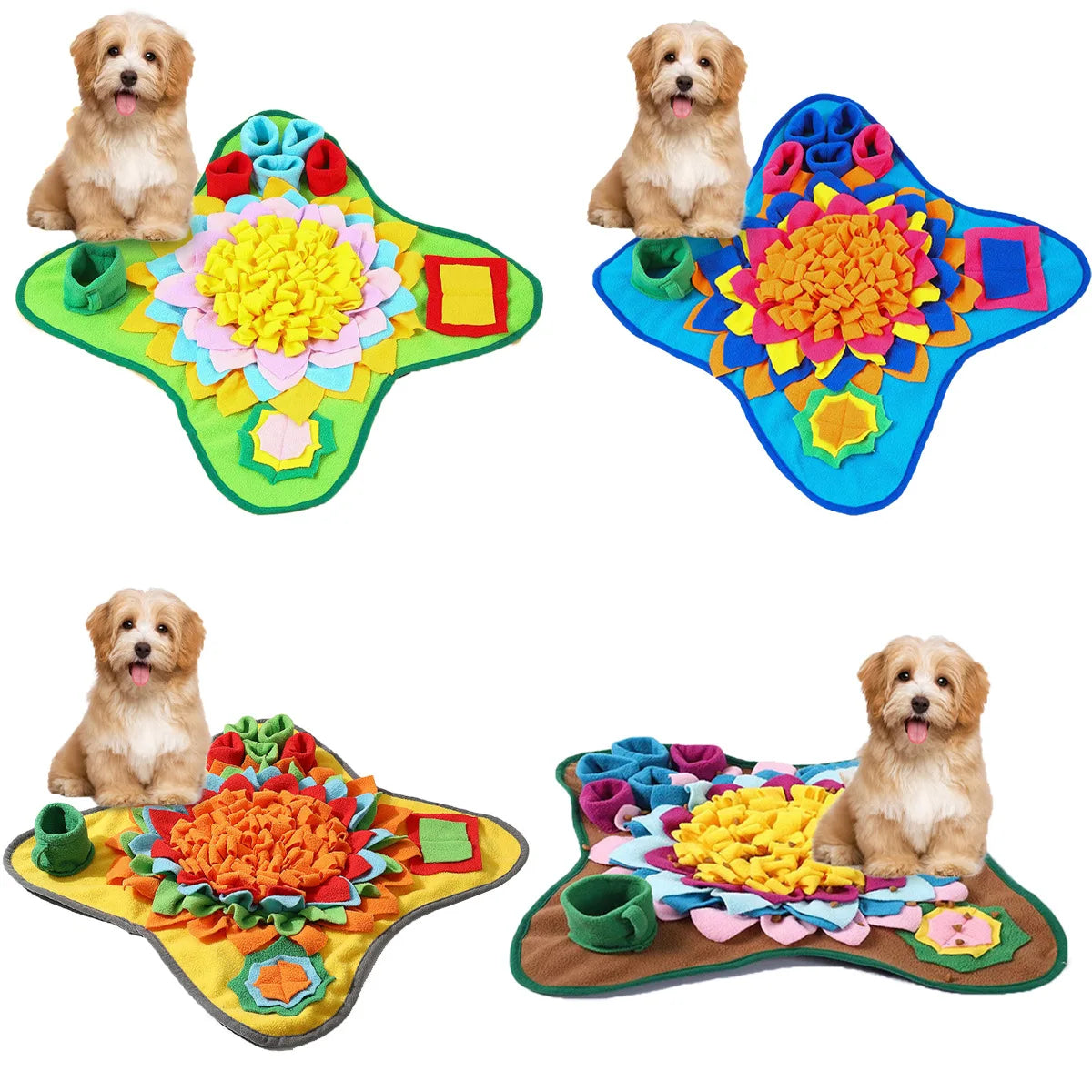 🐶 Alfombra interactiva para perros – Reduce el estrés y estimula su mente