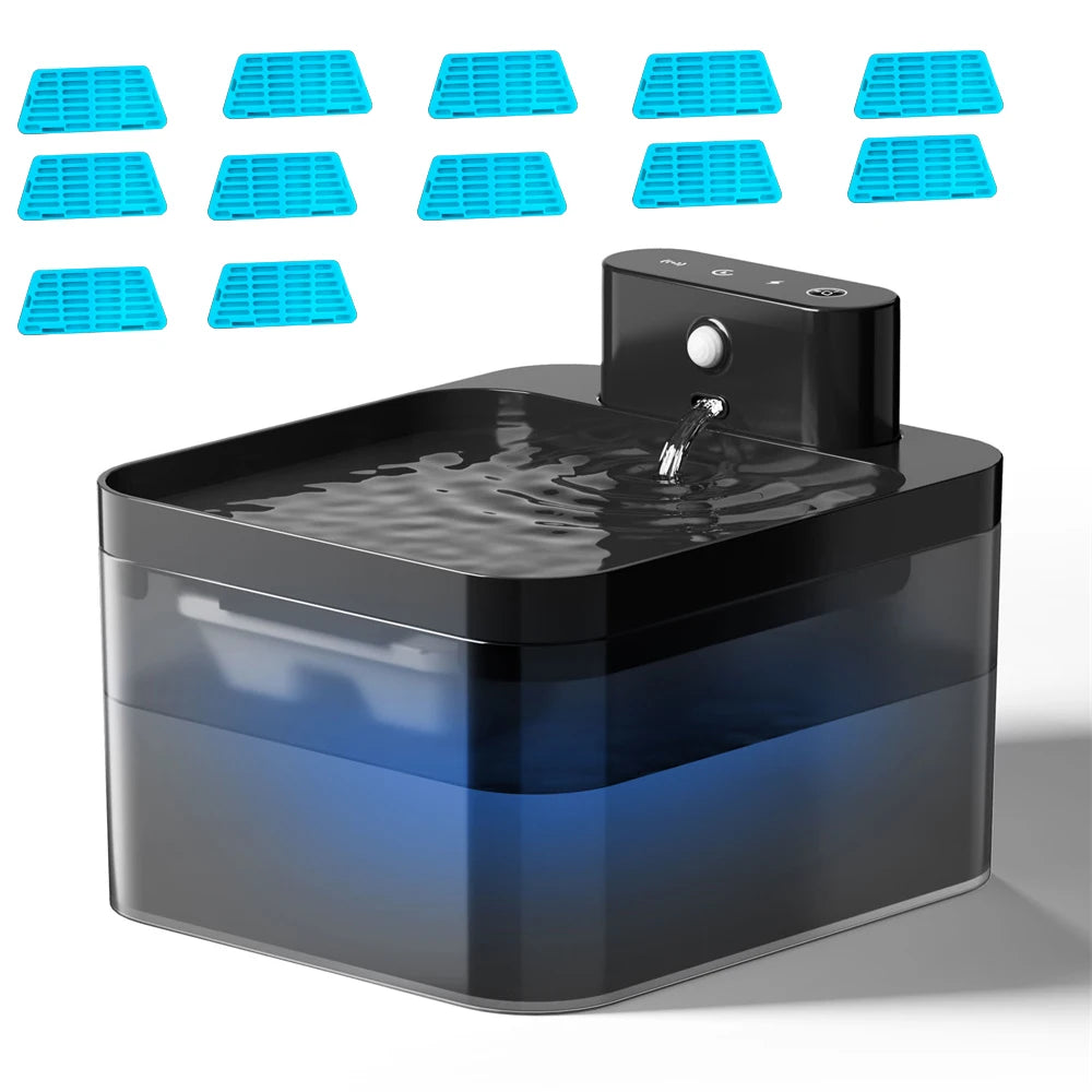🐱 Fuente de agua automática para gatos con sensor | Inalámbrica, silenciosa y filtrada ⭐ 4.8/5 (2.000+ clientes)
