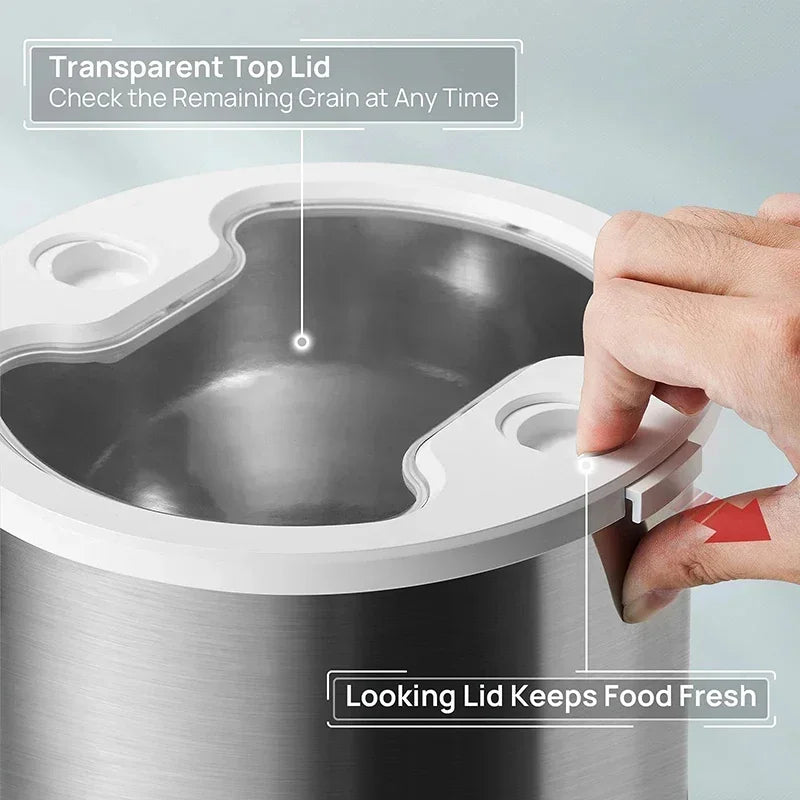 4.5L WIFI APP Automatic Pet Feeder Dry Food Dispenser Voice Recorder Timer Feeding Vending for Large Cats Dogs Smart Pet Bowl