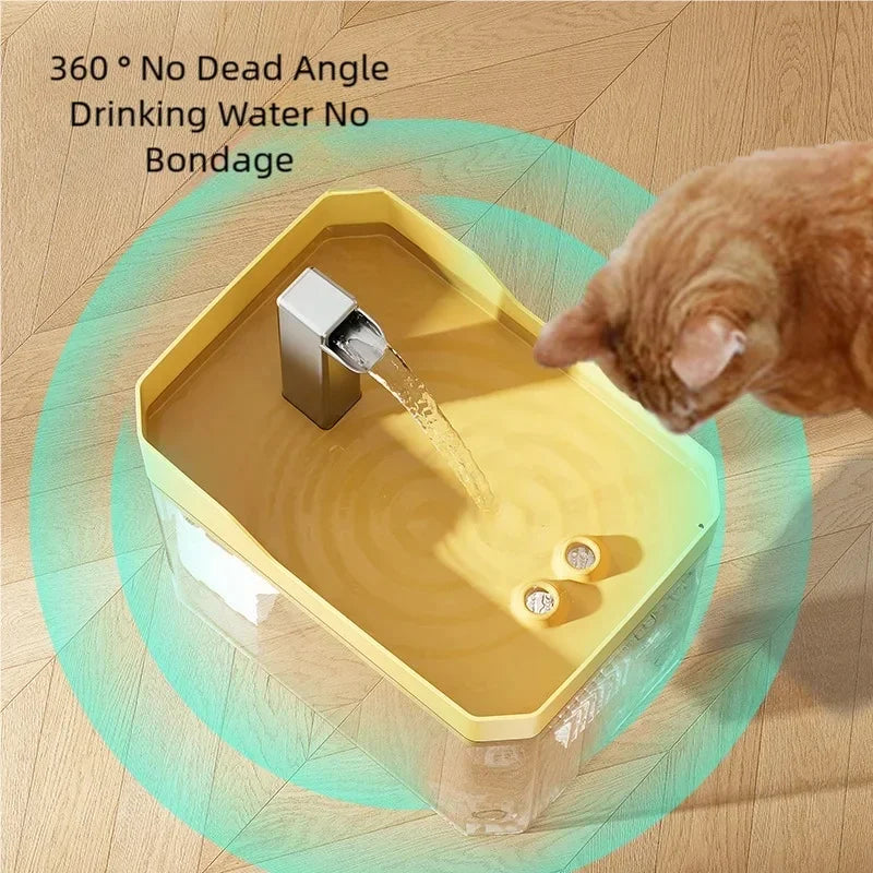 🐱 Fuente de agua automática para gatos | Silenciosa, filtrada y gran capacidad ⭐ 4.7/5 (1.800+ clientes)